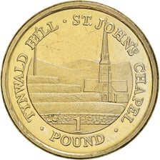 Coin, Isle of Man, Elizabeth II, Pound, 2004, Pobjoy Mint, AU(50-53)