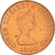 Moneta, Jersey, Elizabeth II, 2 Pence, 1990, British Royal Mint, BB+, Bronzo