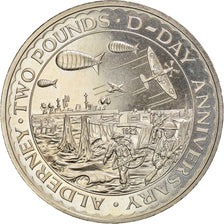 Münze, Alderney, Elizabeth II, 2 Pounds, 1994, UNZ, Kupfer-Nickel, KM:7