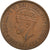Moneta, Jersey, George VI, 1/12 Shilling, 1945, AU(50-53), Brązowy, KM:19