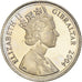 Moneda, Gibraltar, Elizabeth II, 10 Pence, 2004, EBC+, Cobre - níquel, KM:1047