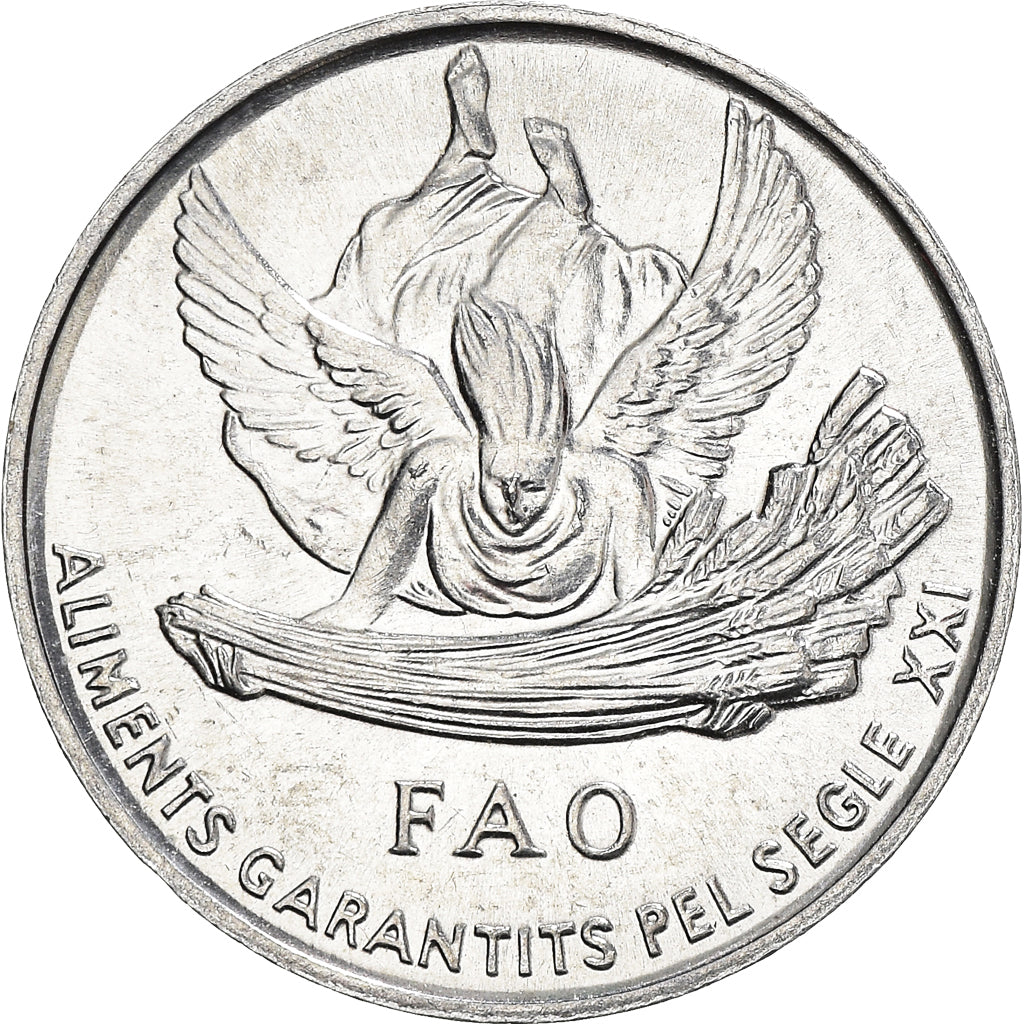 Moeda, Andorra, Centim, 1999, MS(63), Alumínio, KM:171