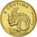 Coin, Andorra, 5 Centims, 2002, AU(55-58), Brass, KM:180