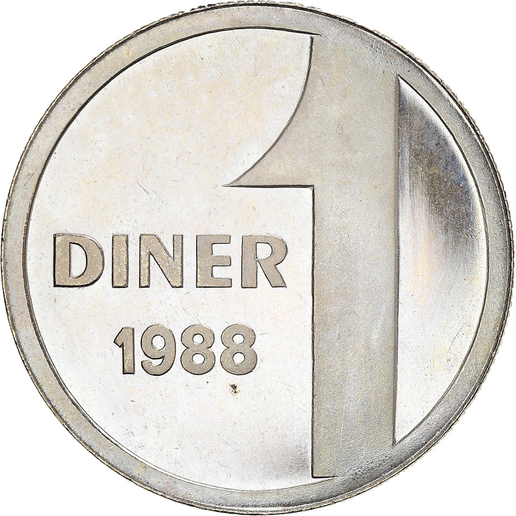 Münze, Andorra, 2 Diners, 1987, UNZ, Kupfer-Nickel, KM:40