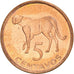 Coin, Mozambique, 5 Centavos, 2006, MS(60-62), Copper Plated Steel, KM:133