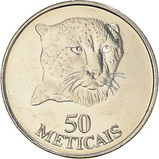 Coin, Mozambique, 50 Meticais, 1994, Royal Mint, MS(60-62), Nickel Clad Steel