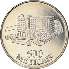 Moeda, Moçambique, 500 Meticais, 1994, Royal Mint, AU(55-58), Aço Revestido a