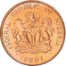 Moneta, Nigeria, Elizabeth II, Kobo, 1991, AU(55-58), Miedź platerowana stalą