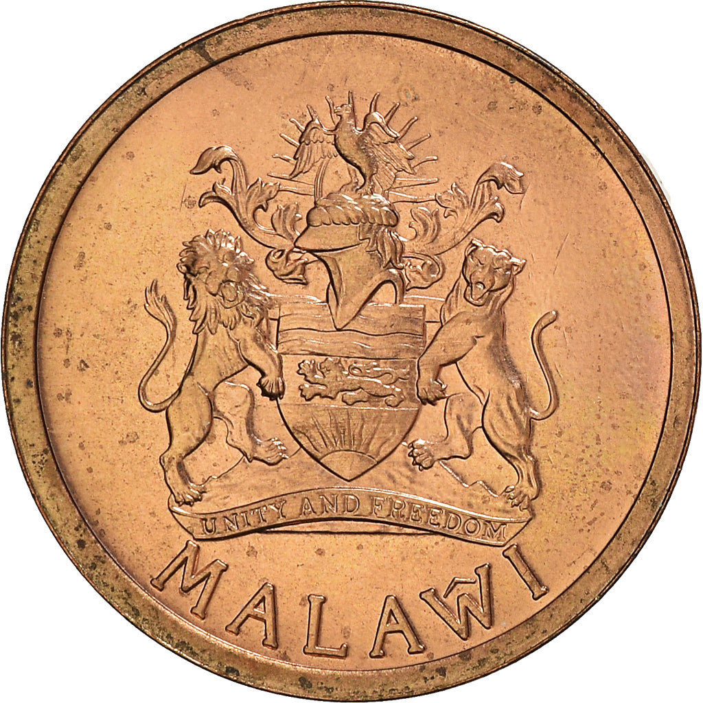 Munten, Malawi, Tambala, 1995, PR+, Bronzen, KM:33