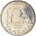 Moneta, Malawi, 20 Tambala, 1996, MS(60-62), Nikiel powlekany stalą, KM:29