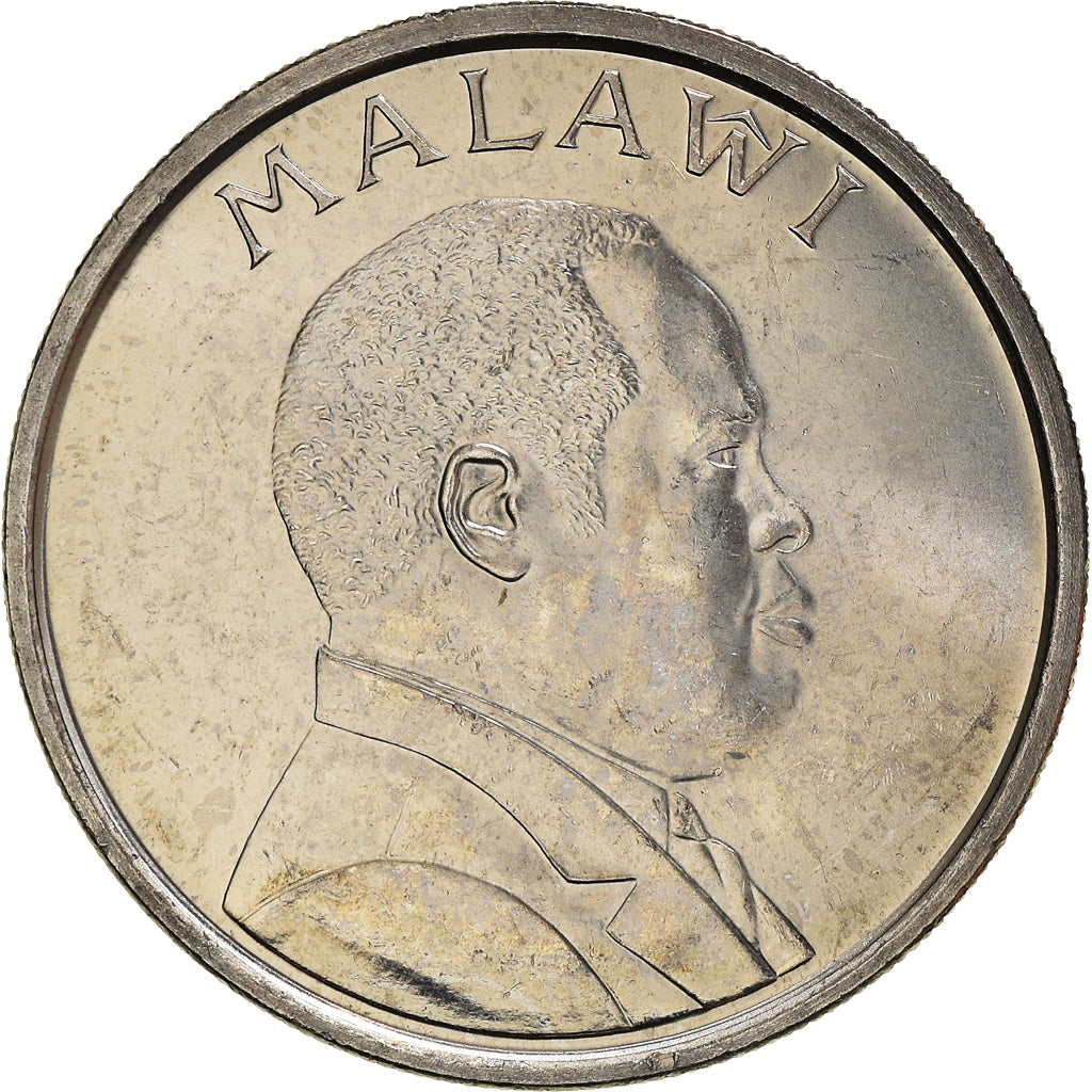 Coin, Malawi, 20 Tambala, 1996, MS(60-62), Nickel Clad Steel, KM:29
