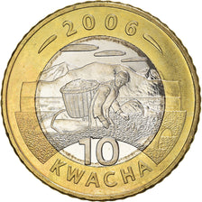 Moneda, Malawi, 10 Kwacha, 2006, SC, Bimetálico, KM:58