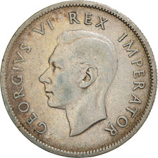 Coin, South Africa, George VI, 2 Shillings, 1940, EF(40-45), Silver, KM:29