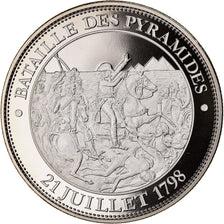 France, Medal, Napoléon Bonaparte, Bataille des Pyramides(1798), MS(65-70)
