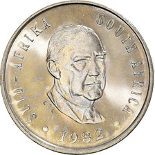 Coin, South Africa, 5 Cents, 1982, MS(63), Nickel, KM:111