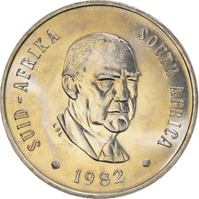 Moneta, Sudafrica, 20 Cents, 1982, SPL, Nichel, KM:113