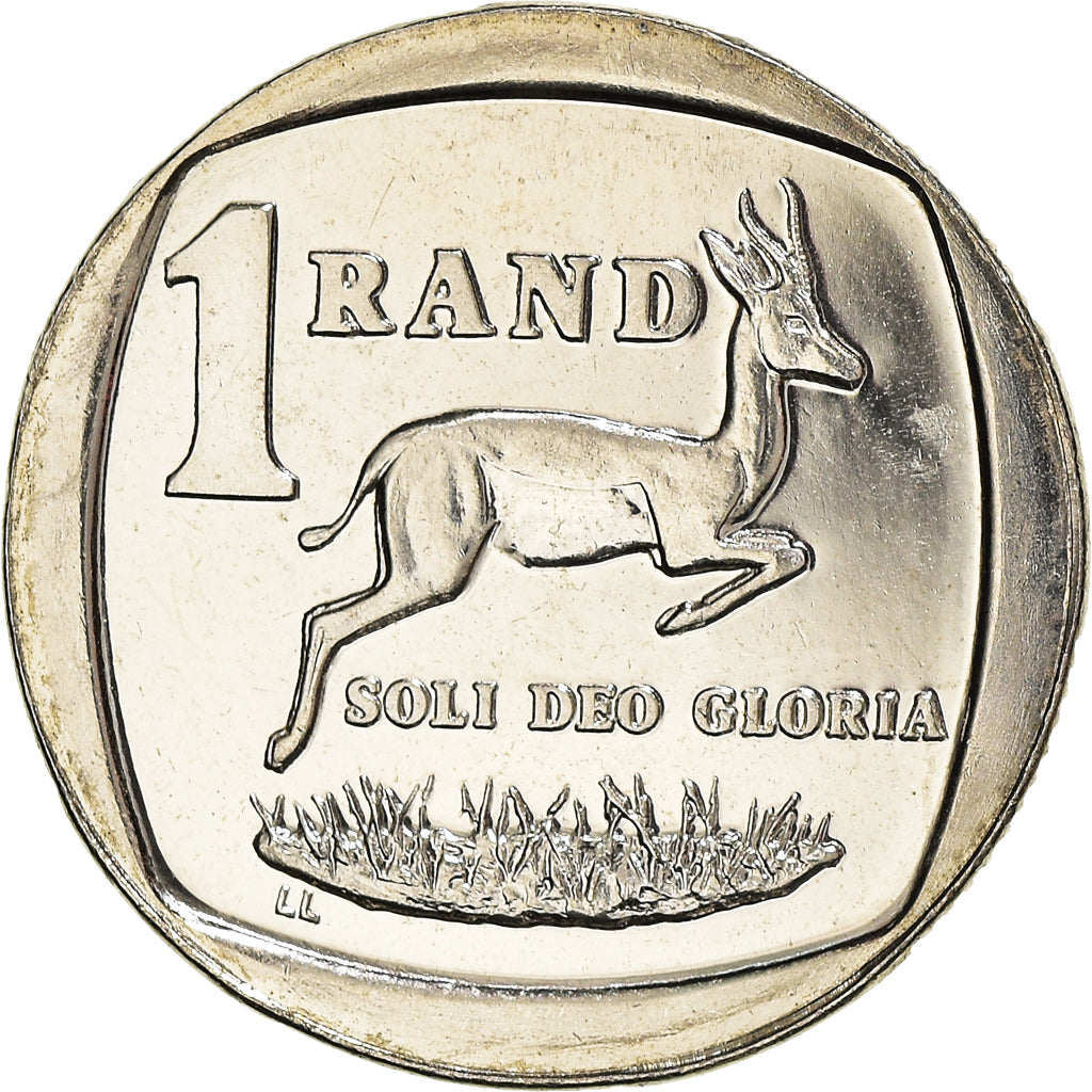 Coin, South Africa, Rand, 2002, Pretoria, MS(63), Nickel Plated Copper, KM:272