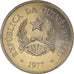 Coin, Guinea-Bissau, 5 Pesos, 1977, MS(60-62), Copper-nickel, KM:20
