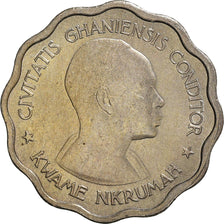 Moneta, Ghana, 3 Pence, 1958, SPL-, Rame-nichel, KM:3