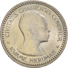 Coin, Ghana, Shilling, 1958, MS(63), Copper-nickel, KM:5