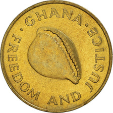 Coin, Ghana, Cedi, 1984, MS(63), Brass, KM:25