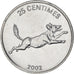 Coin, CONGO, DEMOCRATIC REPUBLIC, 25 Centimes, 2002, MS(65-70), Aluminum, KM:83