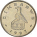 Coin, Zimbabwe, 5 Cents, 1997, MS(60-62), Copper-nickel, KM:2