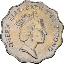 Coin, Hong Kong, Elizabeth II, 2 Dollars, 1986, AU(55-58), Copper-nickel, KM:60