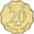 Moneda, Hong Kong, Elizabeth II, 20 Cents, 1998, EBC, Níquel - latón, KM:67