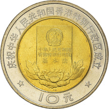 Coin, CHINA, PEOPLE'S REPUBLIC, 10 Yüan, 1997, MS(65-70), Bi-Metallic, KM:983