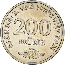 Coin, Vietnam, SOCIALIST REPUBLIC, 200 Dông, 2003, Vantaa, MS(65-70), Nickel