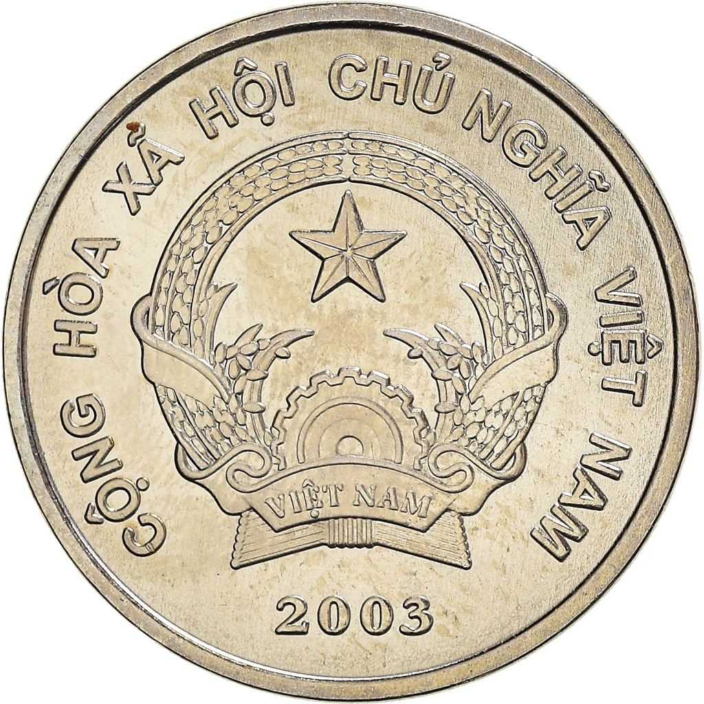 Coin, Vietnam, SOCIALIST REPUBLIC, 200 Dông, 2003, Vantaa, MS(65-70), Nickel