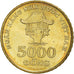 Coin, Vietnam, SOCIALIST REPUBLIC, 5000 Dông, 2003, Vantaa, MS(60-62), Brass
