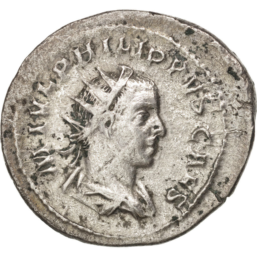 Münze, Philip II, Antoninianus, Rome, SS, Billon, RIC:219
