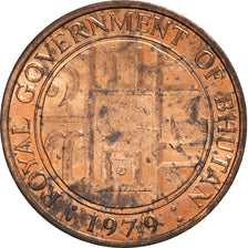 Coin, Bhutan, 5 Chetrums, 1979, AU(50-53), Bronze, KM:45