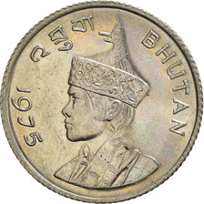 Coin, Bhutan, 25 Chetrums, 1975, MS(65-70), Copper-nickel, KM:40.2