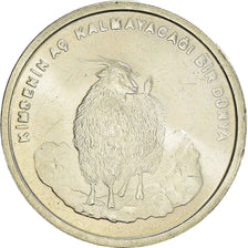 Coin, Turkey, 750 000 Lira, 2002, MS(64), Cupronickel