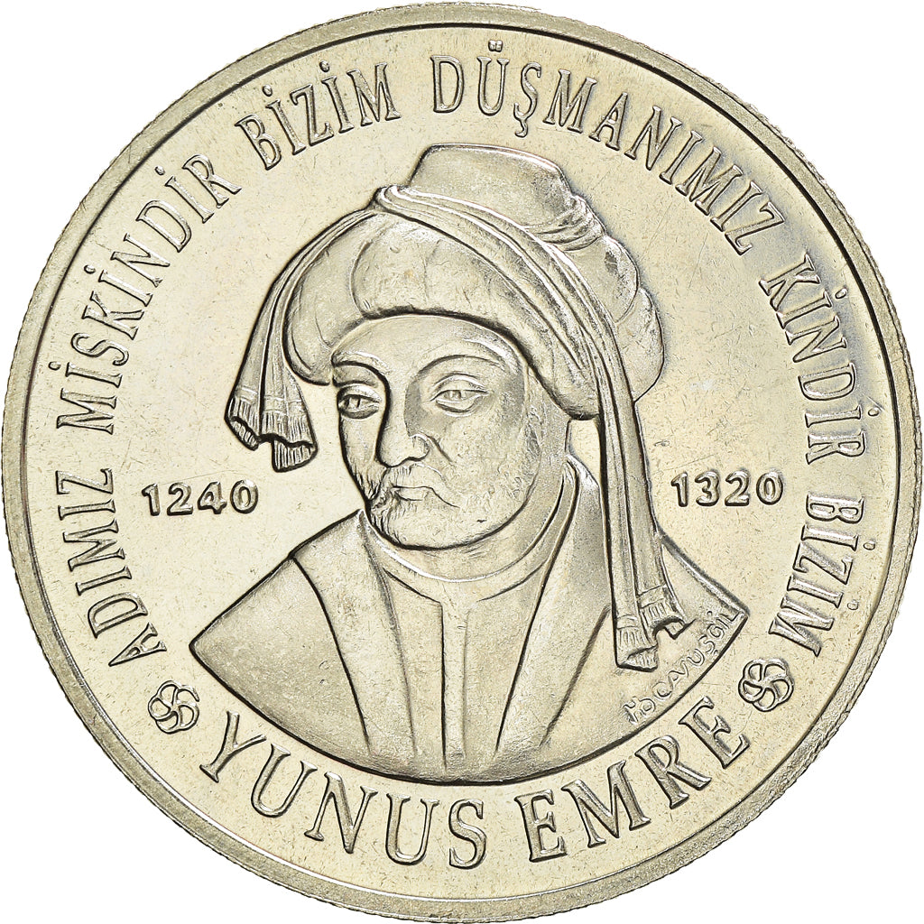 Coin, Turkey, 1 000 000 Lira, 2002, MS(64), Cupronickel