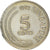 Coin, Singapore, 5 Cents, 1972, Singapore Mint, AU(50-53), Copper-nickel, KM:2