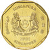 Monnaie, Singapour, Dollar, 2002, Singapore Mint, SPL, Bronze-Aluminium, KM:103