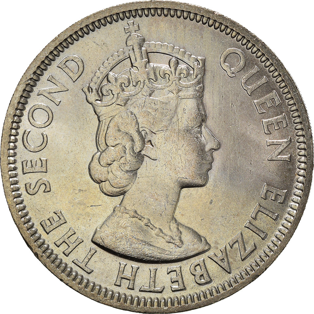 Coin, Mauritius, Elizabeth II, Rupee, 1978, MS(63), Copper-nickel, KM:35.1