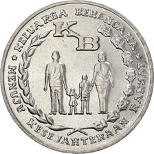 Coin, Indonesia, 5 Rupiah, 1974, MS(64), Aluminum, KM:37