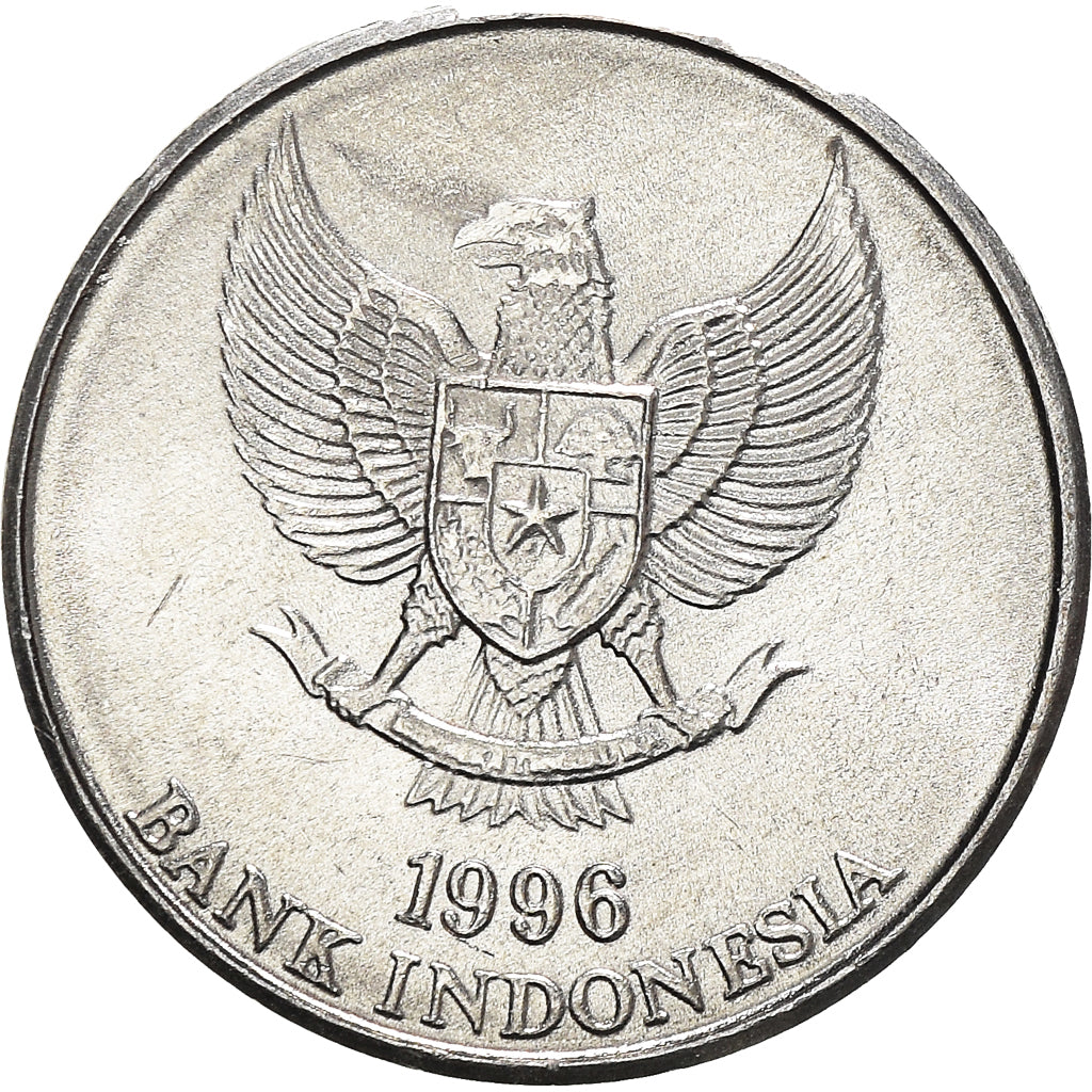 Coin, Indonesia, 25 Rupiah, 1996, MS(64), Aluminum, KM:55