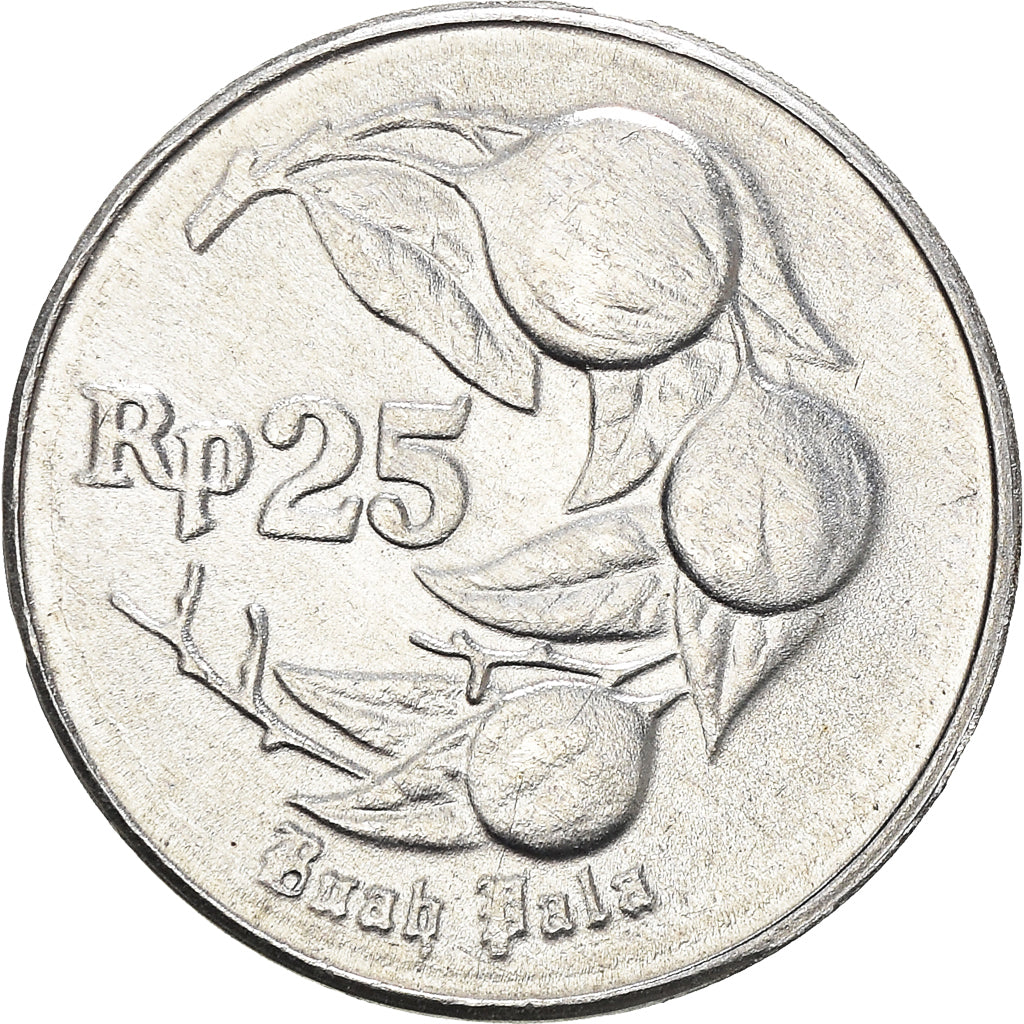 Coin, Indonesia, 25 Rupiah, 1996, MS(64), Aluminum, KM:55