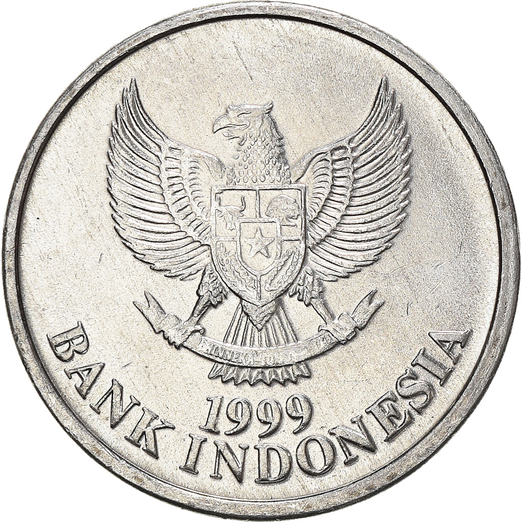 Coin, Indonesia, 50 Rupiah, 1999, MS(60-62), Aluminum, KM:60