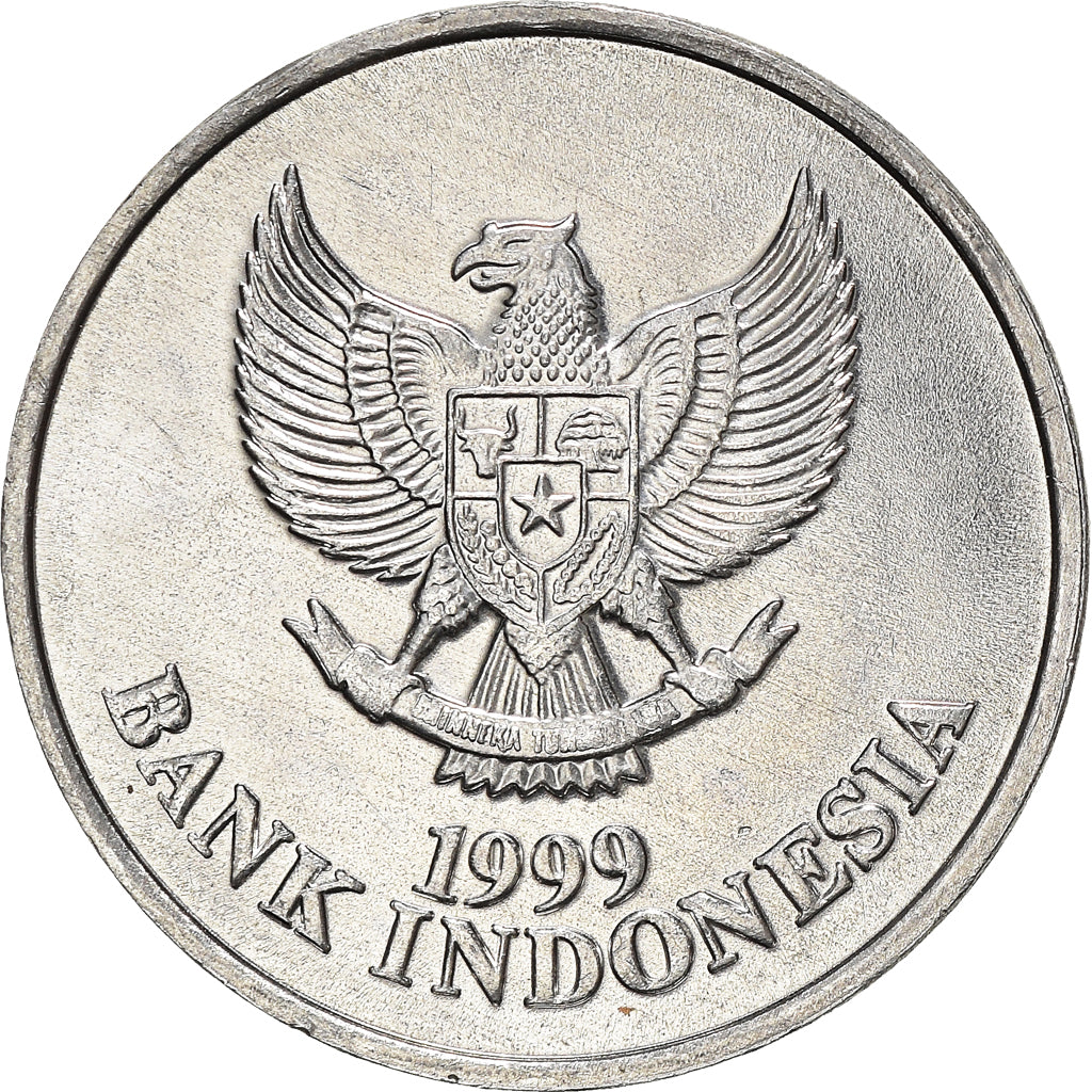 Moneta, Indonesia, 100 Rupiah, 1999, SPL, Alluminio, KM:61
