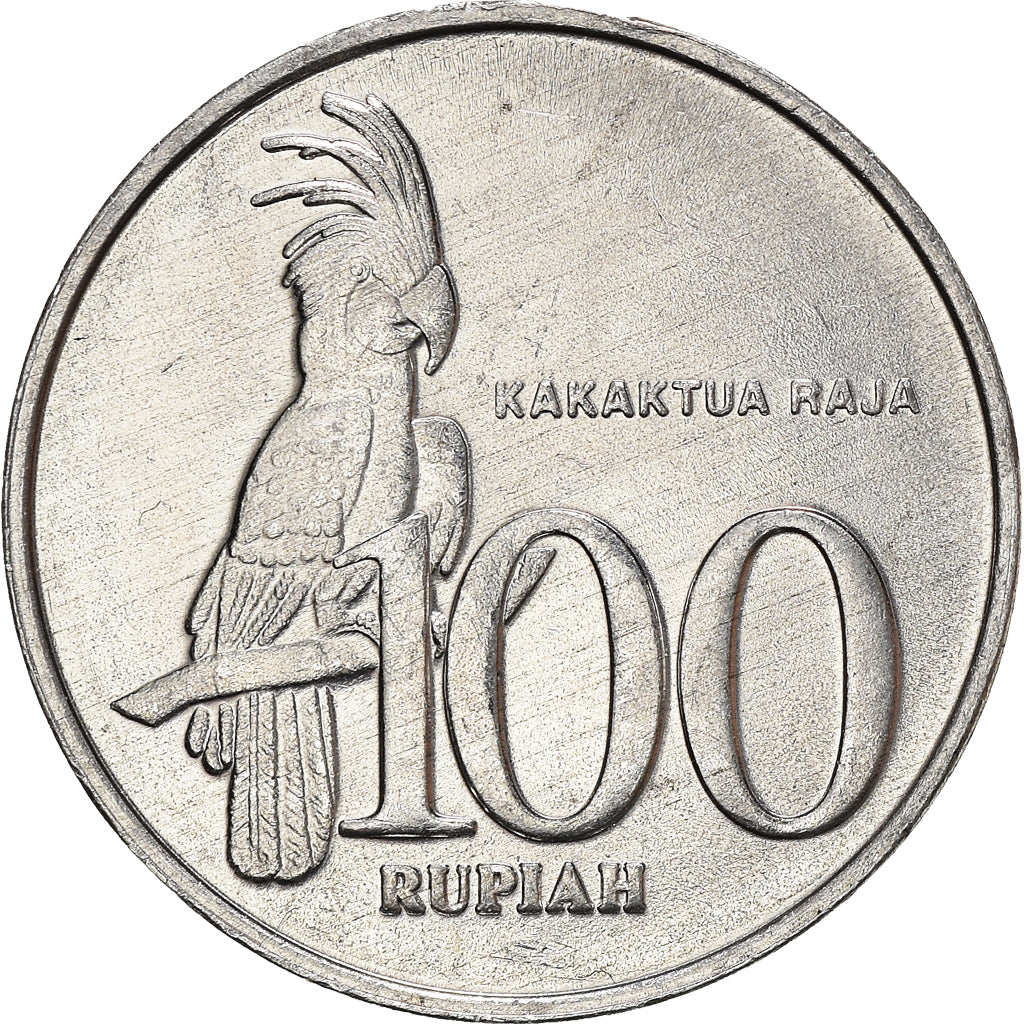 Moneta, Indonesia, 100 Rupiah, 1999, SPL, Alluminio, KM:61