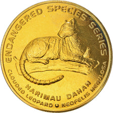 Coin, Malaysia, 25 Sen, 2003, MS(60-62), Brass, KM:88