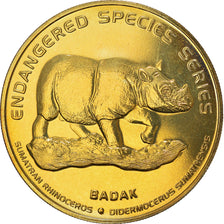 Coin, Malaysia, 25 Sen, 2003, Royal Malaysian, MS(63), Brass, KM:77