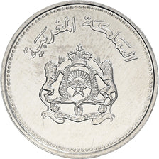 Coin, Morocco, al-Hassan II, Santim, 1987, MS(60-62), Aluminum, KM:93